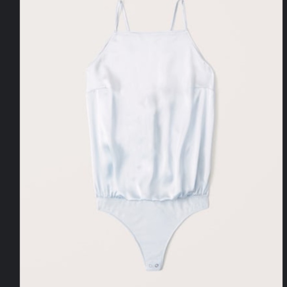 Abercrombie & Fitch Bow Back Cami Bodysuit